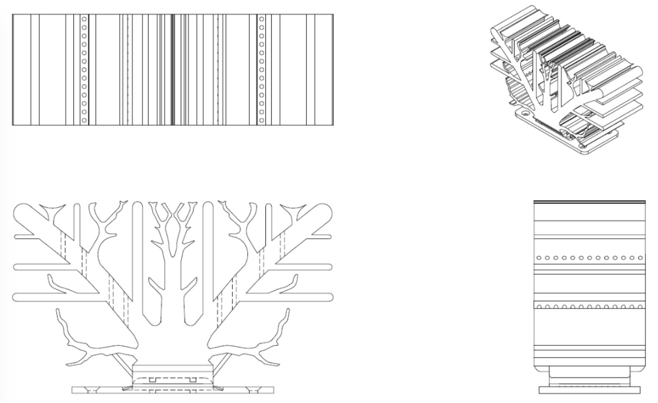 Final Design Multi-view Drawing